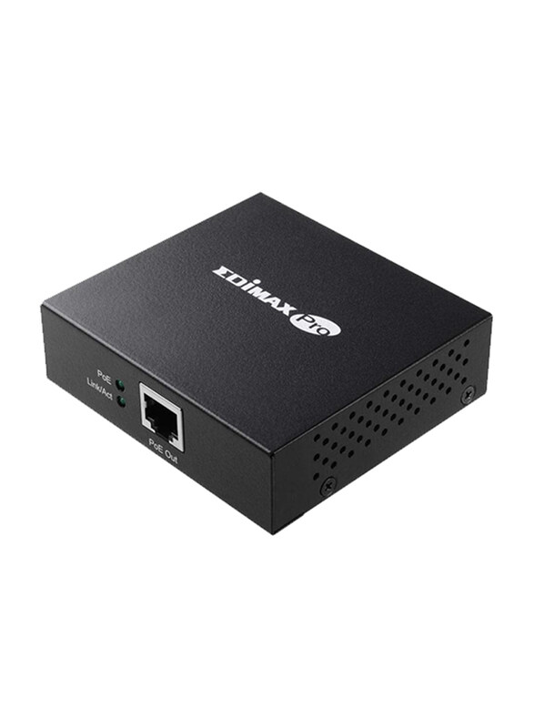 

Edimax IEEE 802.3AT Gigabit PoE+ Extender, GP-101ET, Black
