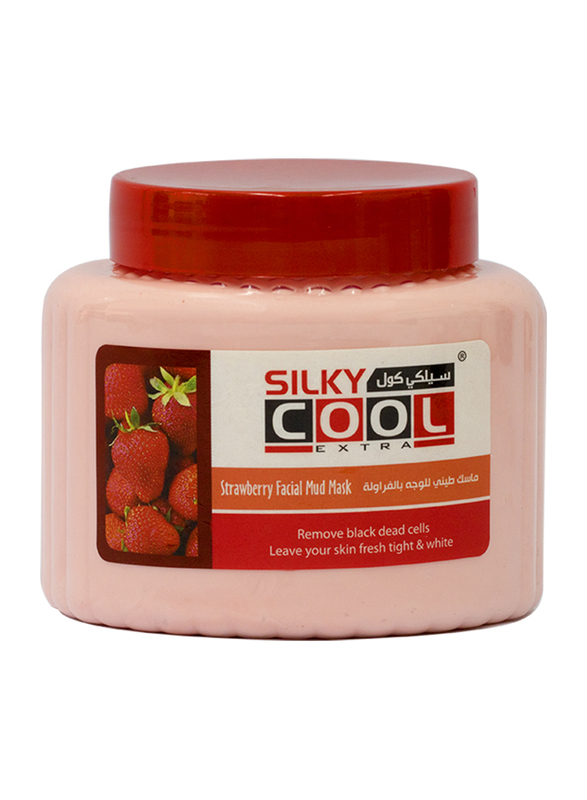 Silky Cool Strawberry Facial Mud Mask, 500ml
