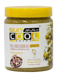 Silky Cool Extra Chamomile Foot & Body Scrub Gel, 1000ml