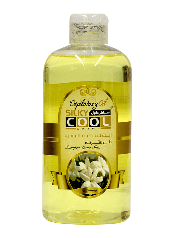 Silky Cool Extra Jasmine Depilatory Oil, 500ml