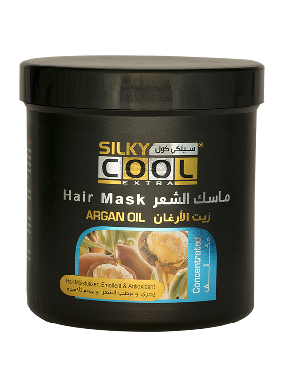 Silky Cool Argan Oil Hair Mask for All Hair Type, 1000ml