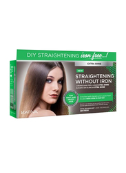 Kativa Xtra Shine Hair Straightening without Iron for All Hair Types, DRFS, Green, 1 Piece