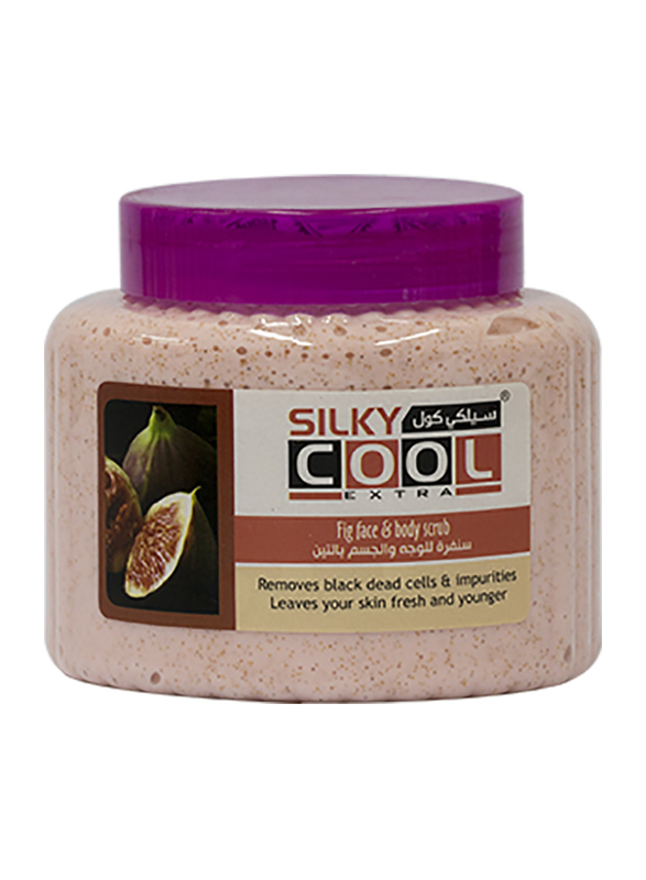 Silky Cool Fig Face & Body Scrub, 500ml