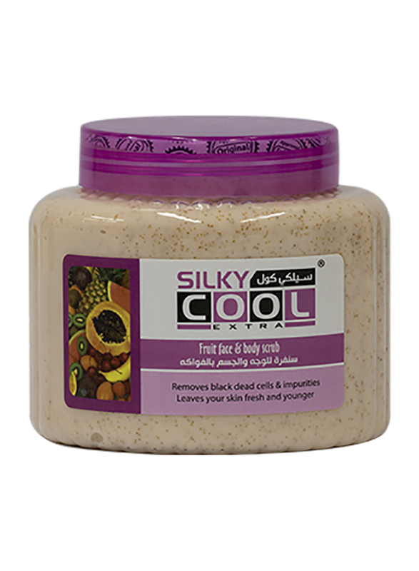 Silky Cool Fruit Face & Body Scrub, 300ml