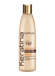 Kativa Keratina Conditioner for Damaged Hair, 250ml