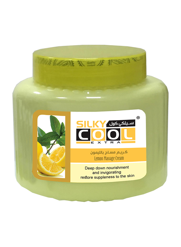 Silky Cool Lemon Massage Cream, 500ml