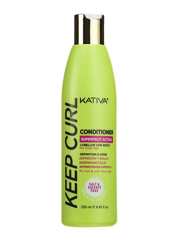 Kativa Keep Curl Conditioner for Curly Hair, 250ml
