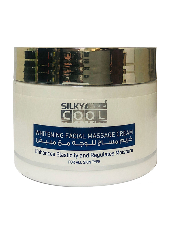 Silky Cool Whitening Facial Massage Cream, 350ml