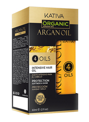 Kativa Argan Oil 4 Oils for All Hair Types, 60ml