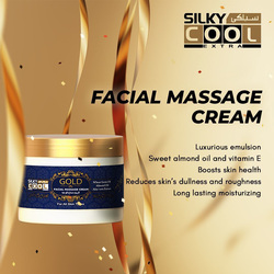 Silky Cool Luxury Facial Gold Kit, 7-Pieces