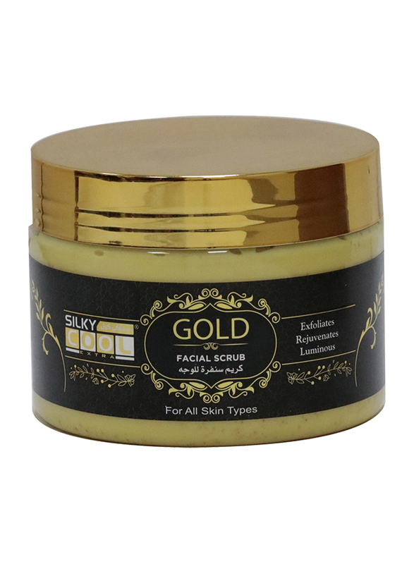 Silky Cool Gold Facial Scrub, 350ml