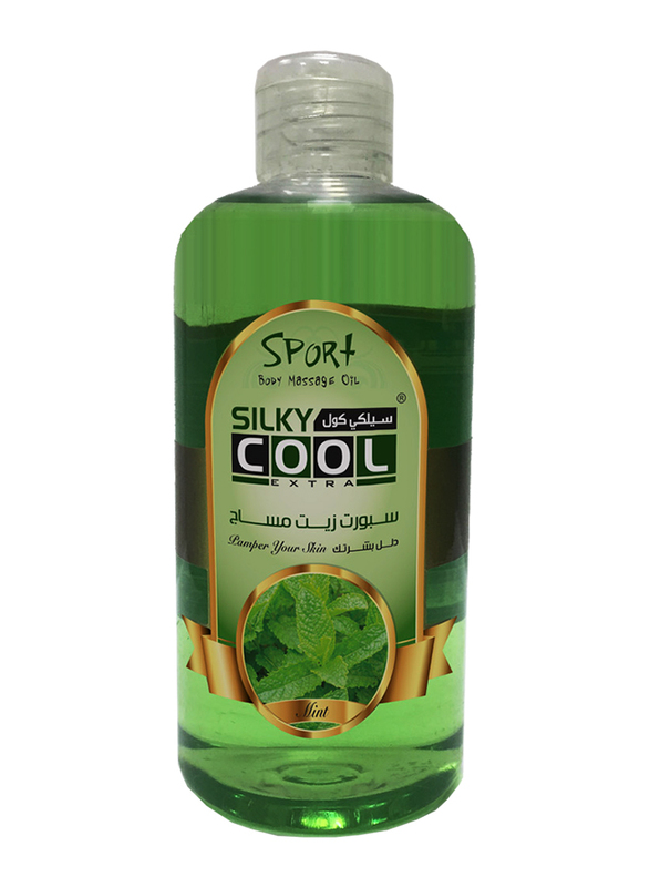 Silky Cool Mint Massage Oil, 500ml