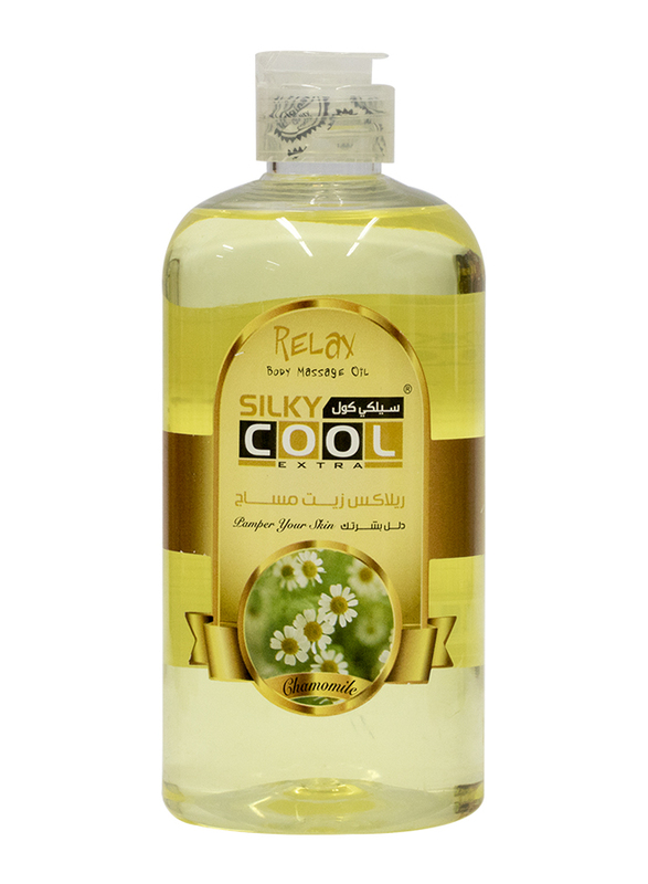Silky Cool Chamomile Massage Oil, 500ml