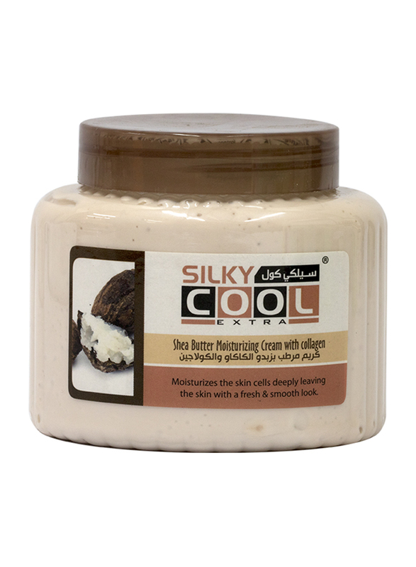 Silky Cool Shea Butter Moisturizing Cream, 500ml