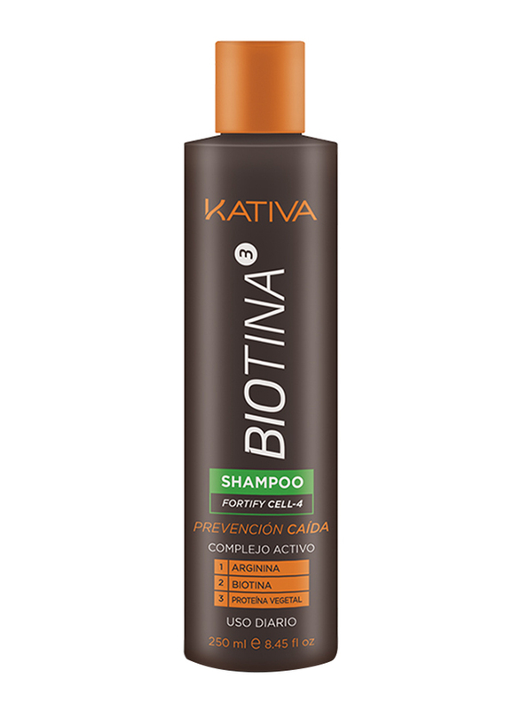 Kativa BioTina Shampoo for All Hair Types, 250ml