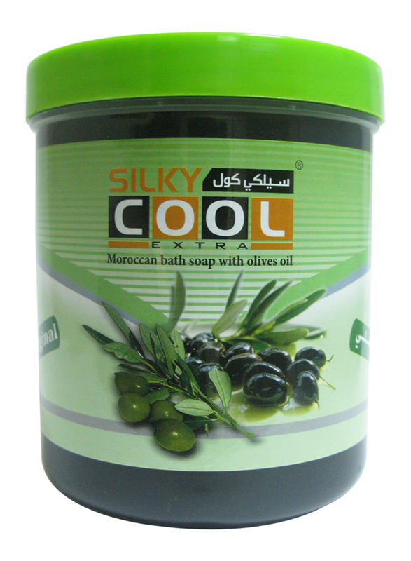 Silky Cool Moroccan Bath Soap with Oliva Oil, 500ml