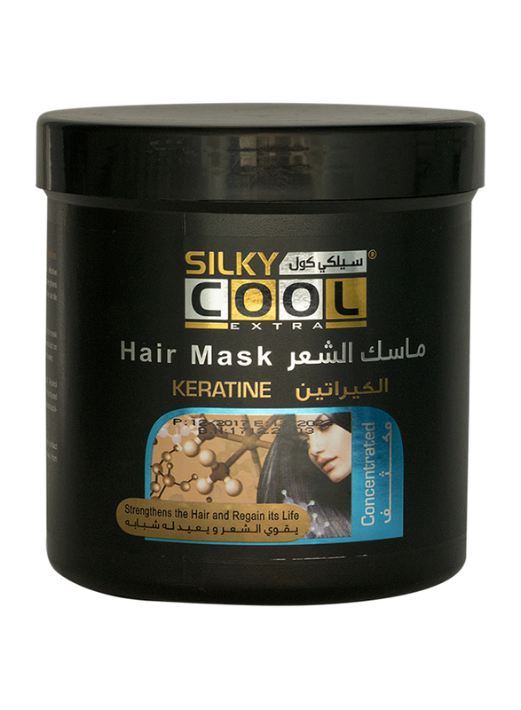 Silky Cool Keratin Hair Mask for All Hair Type, 400ml