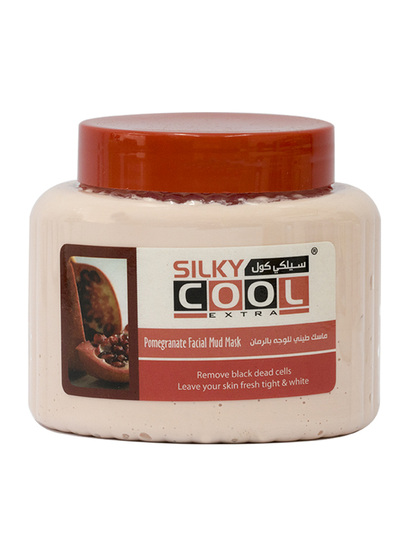 Silky Cool Pomegranate Facial Mud Mask, 500ml