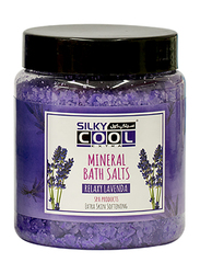 Silky Cool Relaxy Lavender Bath Salt, 750g