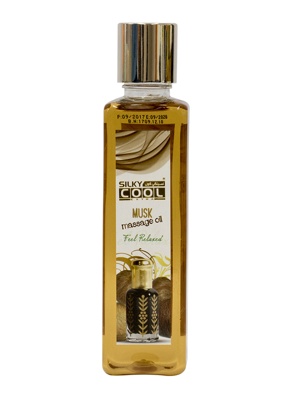 Silky Cool Musk Massage Oil, 75ml