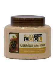 Silky Cool Strawberry and Chocolate Massage Cream, 500ml