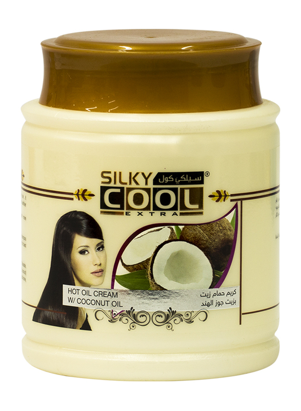 Silky Cool Coconut Hot Oil Cream for All Hair Type, 1000ml