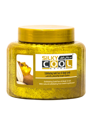 Silky Cool Gold Face & Body Scrub, 500ml