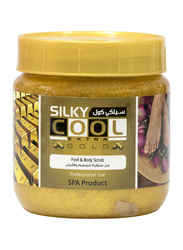 Silky Cool Extra Gold Foot & Body Scrub Gel, 500ml