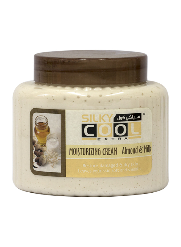 Silky Cool Almond & Milk Moisturizing Cream, 500ml