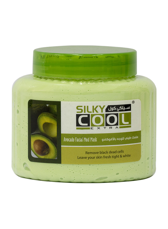 Silky Cool Avocado Facial Mud Mask, 500ml
