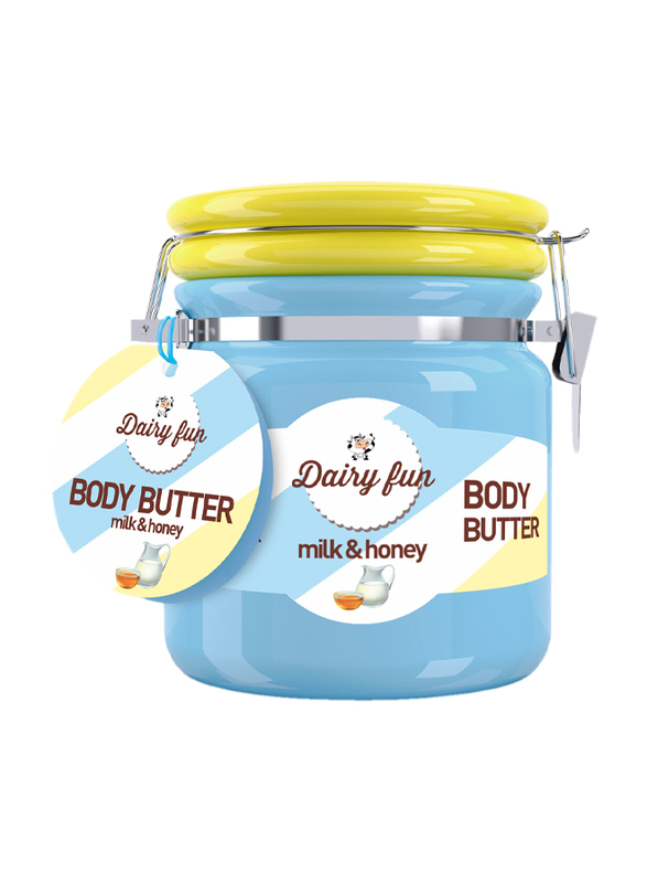 Delia Dairy Fun Milk & Honey Body Butter Moisturizer, 300gm