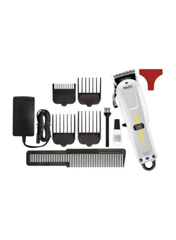 

Wahl Super Taper Prolithium Cordless Hair Clipper, 8591-036, White