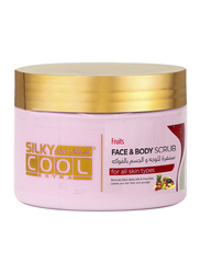 Silky Cool Fruit Face & Body Scrub for All Skin Types, 350ml
