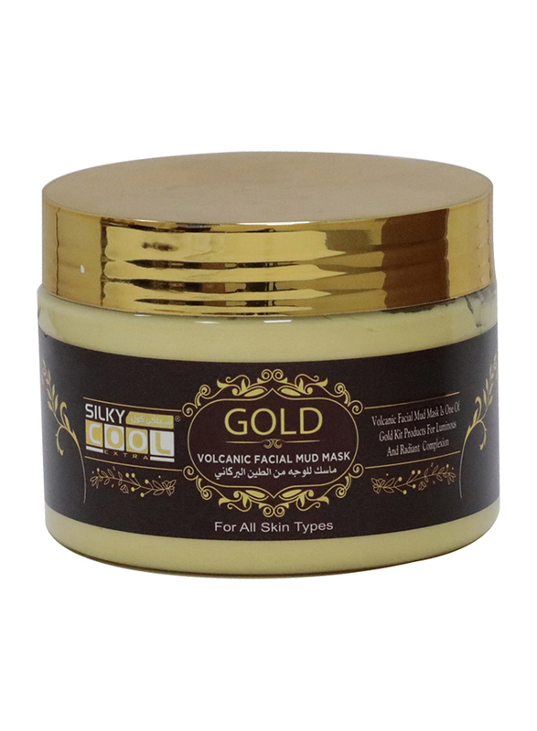 Silky Cool Gold Facial Mask, 350ml