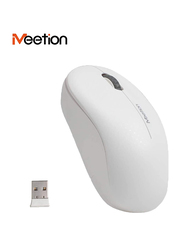 Meetion R545 Wireless Optical Mouse, White