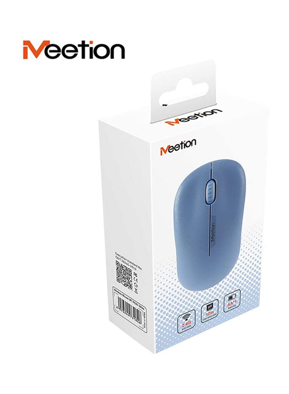 Meetion R545 Wireless Optical Mouse, Purple