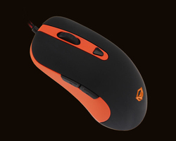 Meetion GM30 Classic Optical Gaming Mouse, Orange/Black