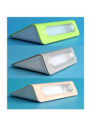 LED Night Light Sensor Wireless Body Detection Closet Indoor Night Lighting Wall Lamp, 3-Pieces, Green/Grey/Peach