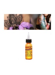 1-Bottles 30ml Tattoo Makeup Ink Pigment Professional Beauty Body Art Inks Colour Golden Yellow