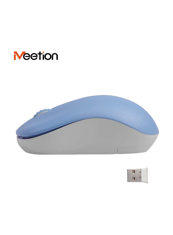 Meetion R545 Wireless Optical Mouse, Purple