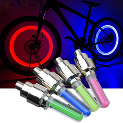 Golden Rose Hot Wheels LED Decorative Cycling Wheel Valve Light, 4-Piece, Multicolour