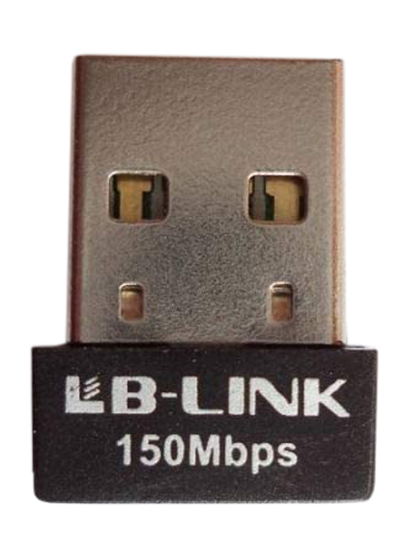 Lb-Link Wireless 150Mbps Mini USB Adaptor, Black
