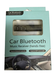 Generic Bluetooth Hands Free Music Audio Receiver Adapter, Black