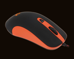 Meetion GM30 Classic Optical Gaming Mouse, Orange/Black