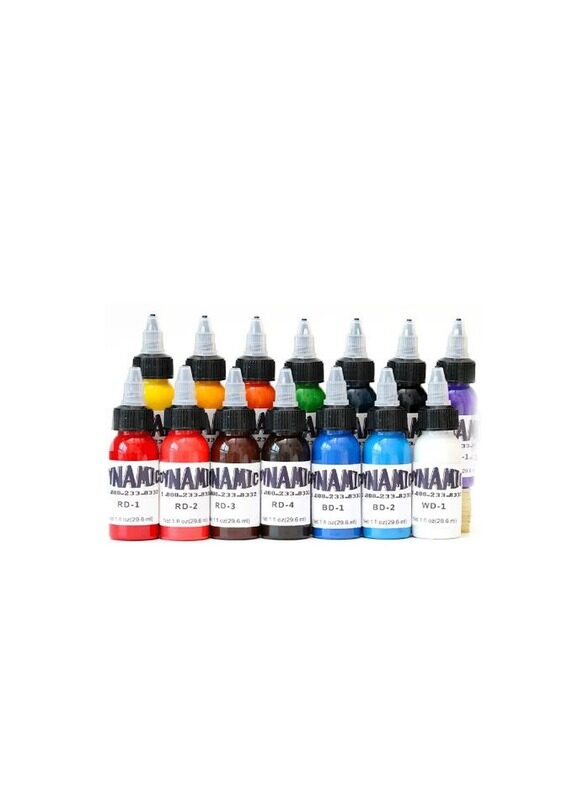 14 bottles Professional Quality Dynamic 30ml tattoo ink