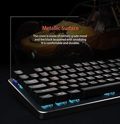 Meetion MK007 LED Mechanical Wired Gaming English Keyboard, Black
