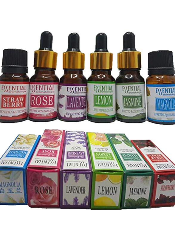 

Aromania Aroma Scented Essential Humidifier Oil Perfume, 6 Pieces, 10ml