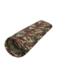 Envelope Style High Quality Cotton Outdoor Hiking Hunting Camping Sleeping Bag, Camouflage, Single