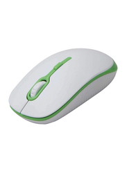 Meetion R547 Wireless Optical Mouse with 2.4G 1600dpi, Green