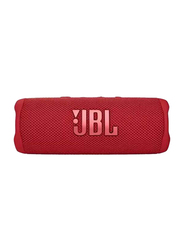 JBL Flip 6 Portable IP67 Waterproof Speaker, Red